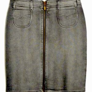 See by Chloe Women’s Size 10 Gray Denim Skirt